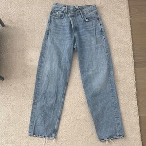 AGOLDE Criss Cross Jeans Size 25